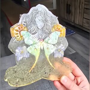 Seated Goddess Resin Wall Art